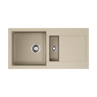 Мойка кухонная Omoikiri Sakaime 86-2-SA Tetogranit/бежевый